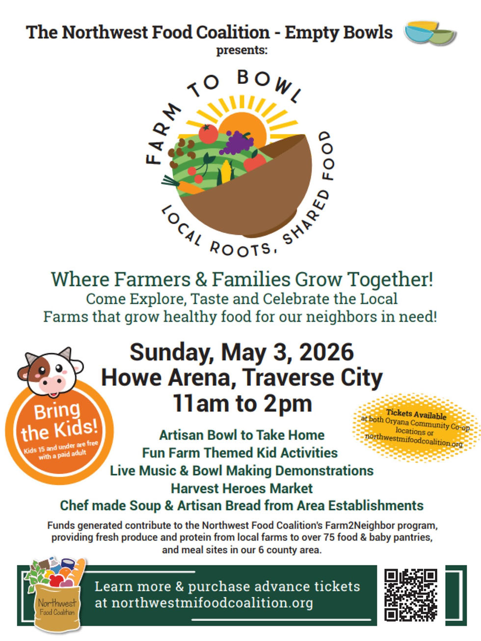 Farm to Bowl event of Northwest Food Coalition