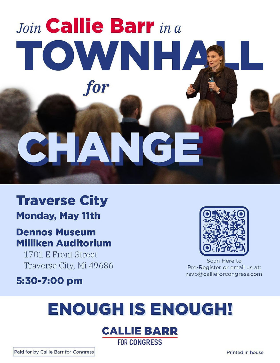 Townhall with Callie Barr Candidate for US Congress