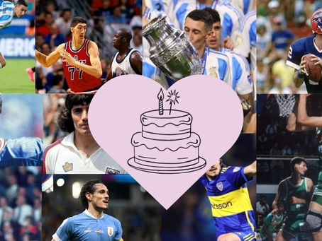 Conoce a los deportistas que cumplen en San Valentín