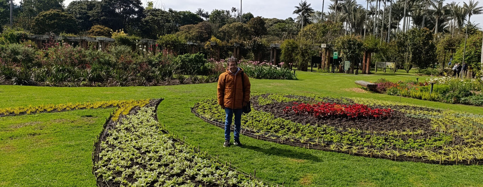 Visitante recorre los jardines, donde el diseño resalta la diversidad natural. Crédito: JJB.COM