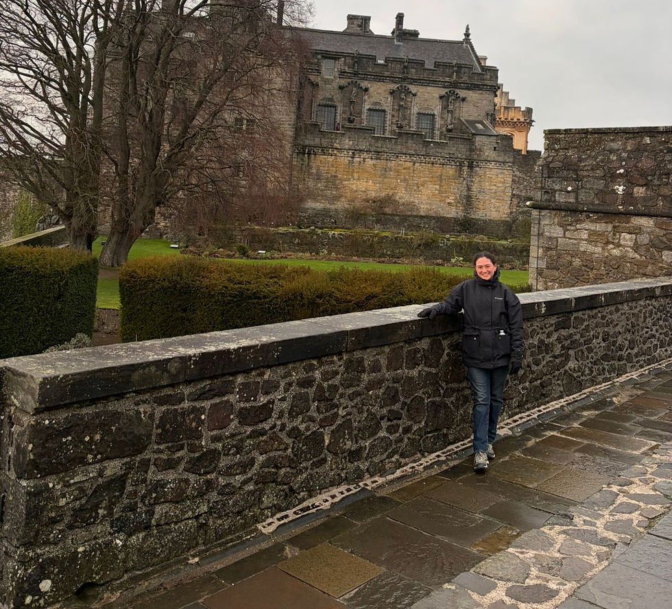 Natalia en Escocia