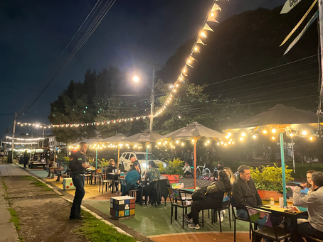 Distrito San Felipe de noche