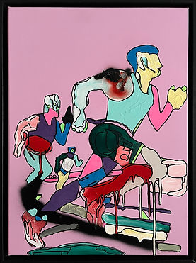 olympia2026, uwe gallaun, art, acryl, painting, graz