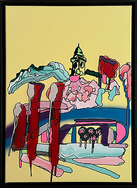 olympia2026, uwe gallaun, art, acryl, painting, graz