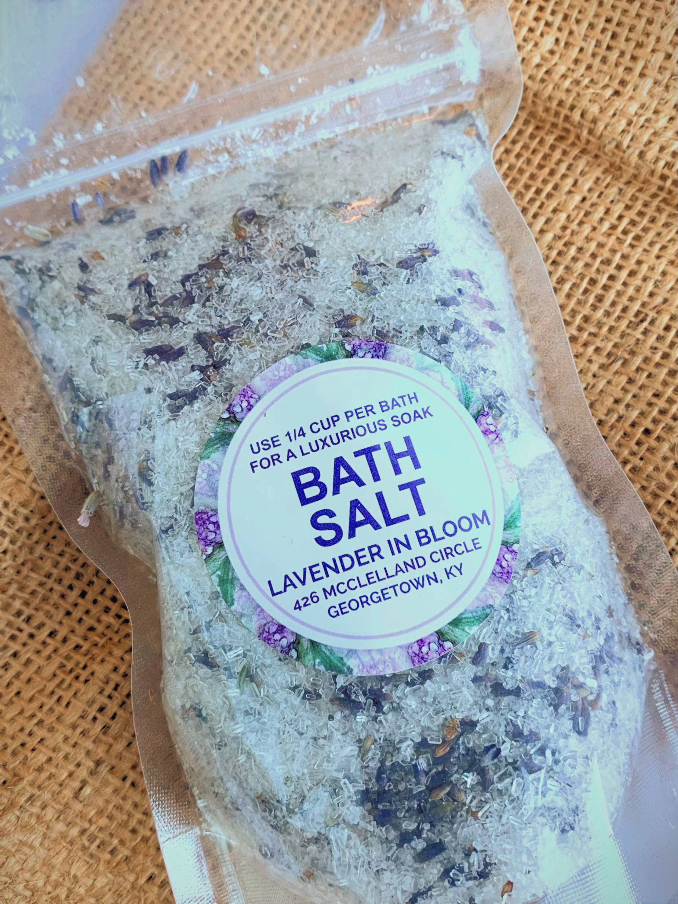 Lavender Bath Salt