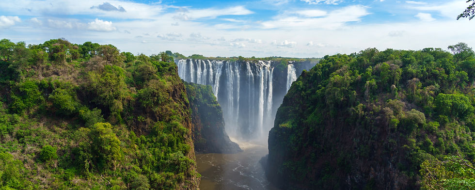 Victoria Falls on the Zambezi River in South Africa. (Adobe Stock)