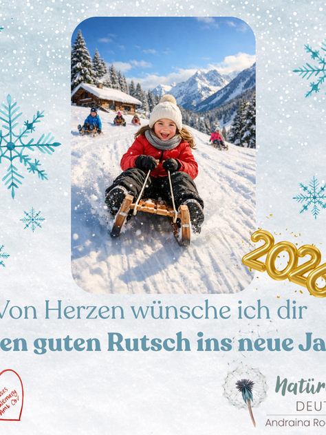 Guten Rutsch ins neue Jahr!
