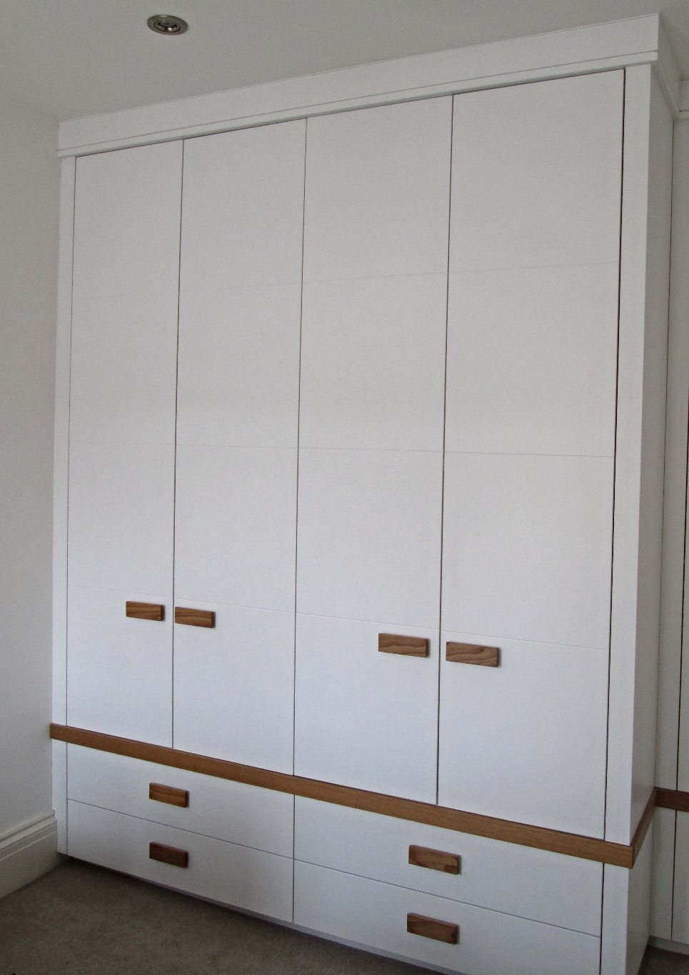 Fitted wardrobe, detail