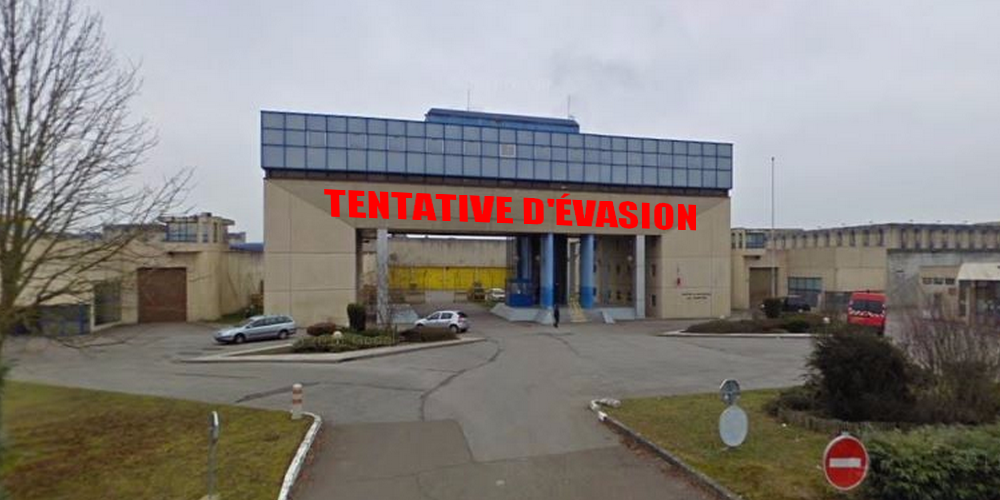 Centre Pénitentiaire De Val De Reuil Prison de Val-de-Reuil : Tentative d'évasion par la grande porte