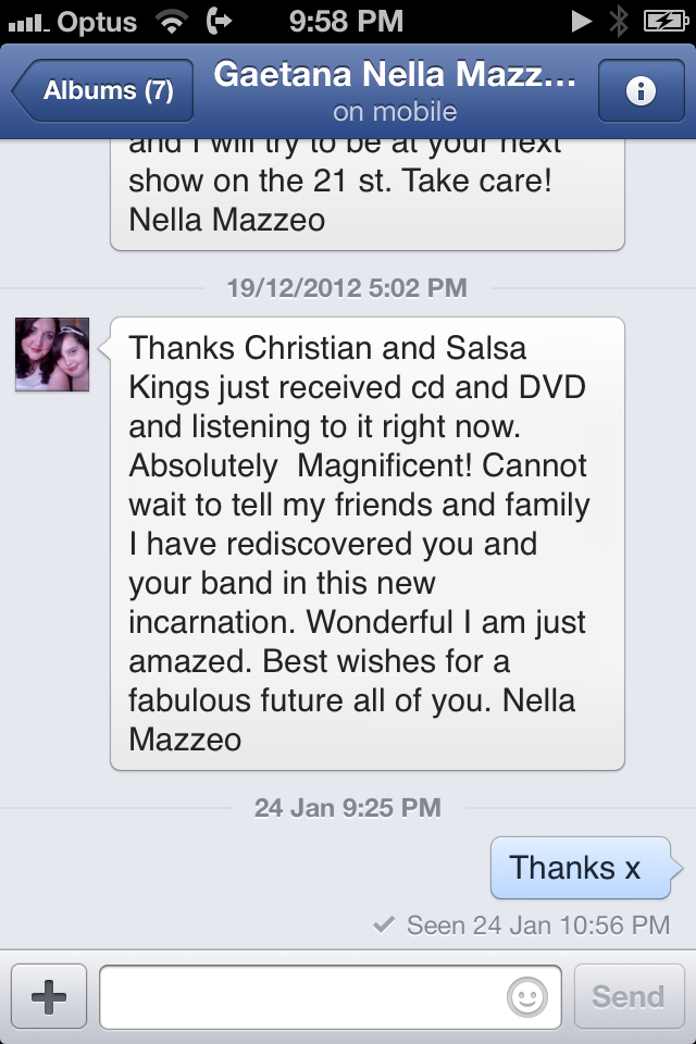 Salsa Kingz testimonial
