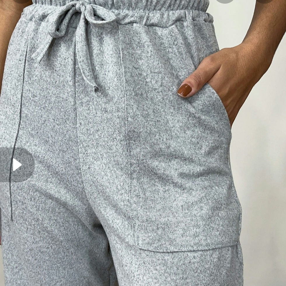 Miniatura: Calça wid leg em lanzinha 