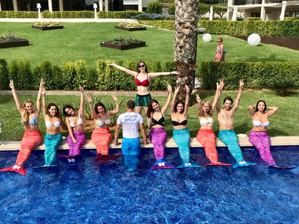 Hotels.com Mermaid Fitness Classes