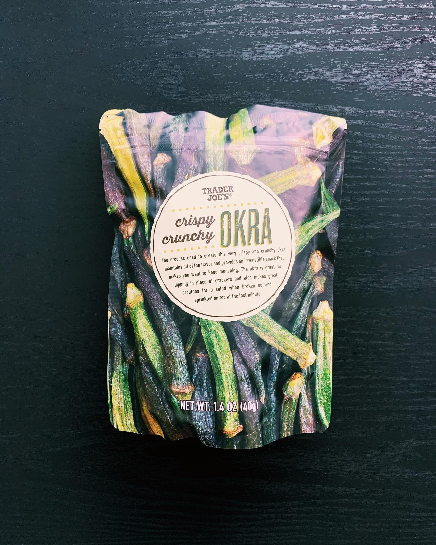 Crispy Crunchy Okra: 8/10