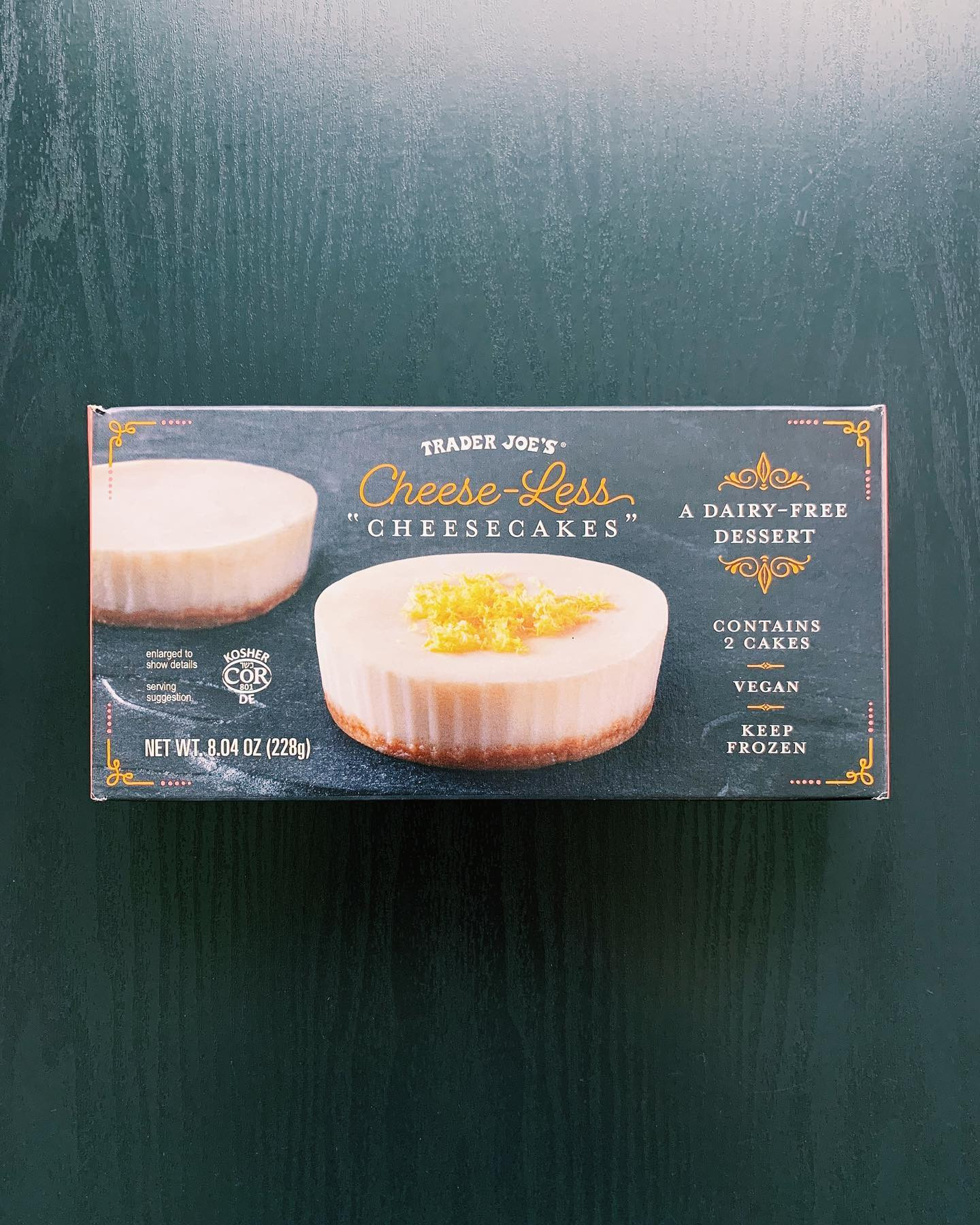 Cheese-less Cheesecake: 9/10