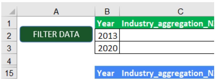 example of input value in filter cont