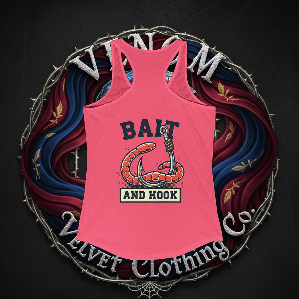 Thumbnail: "Bait and Hook" Women's Racerback Tank