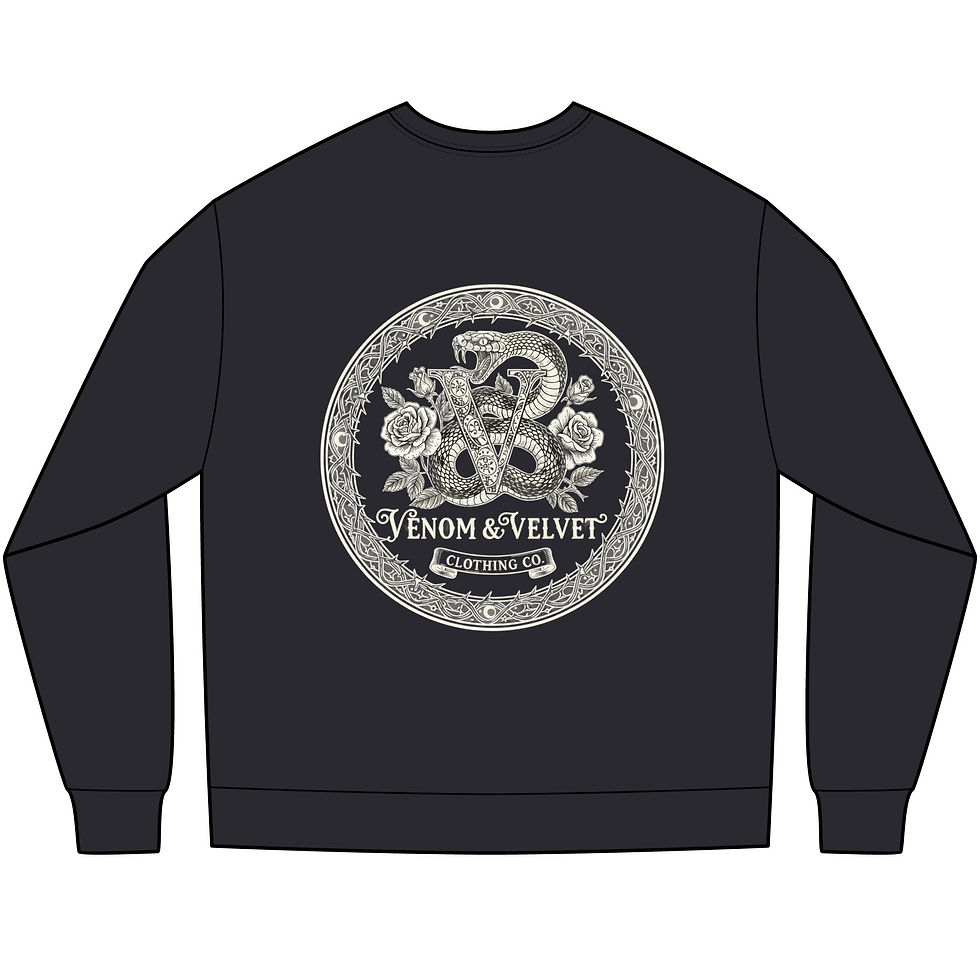 Thumbnail: Long Sleeve Tee — "I’m Not Anti-Social, I’m Just Artistically Distanced" 