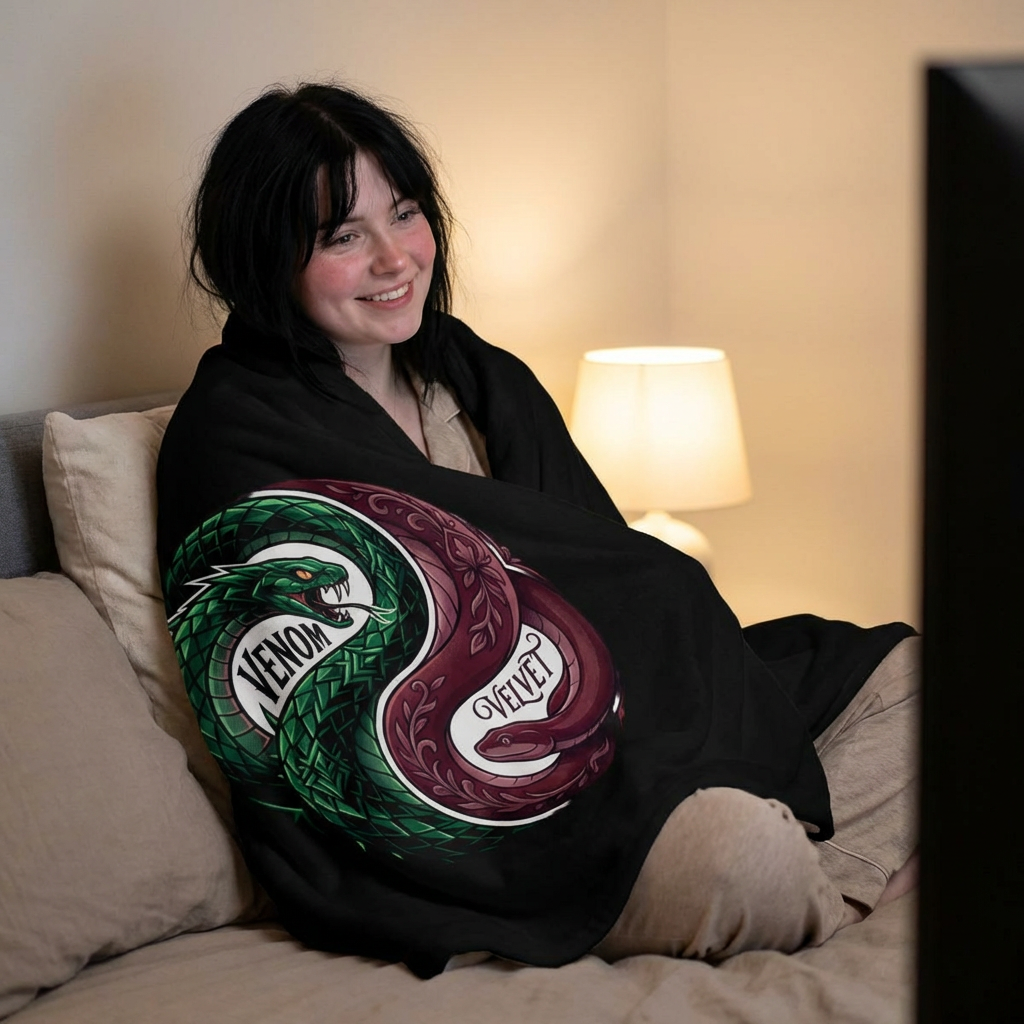 Velveteen Plush Blanket — Bold, Ultra-Soft Cozy Throw