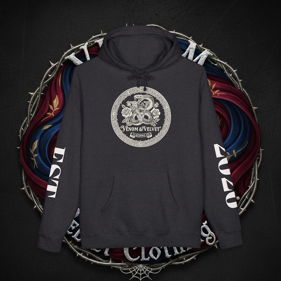 Thumbnail: Skeleton Moon Hoodie — "I've Got a Bone to Pick" Graphic Pullover