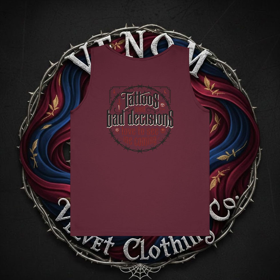 Thumbnail: tattoos and bad decisions tank top