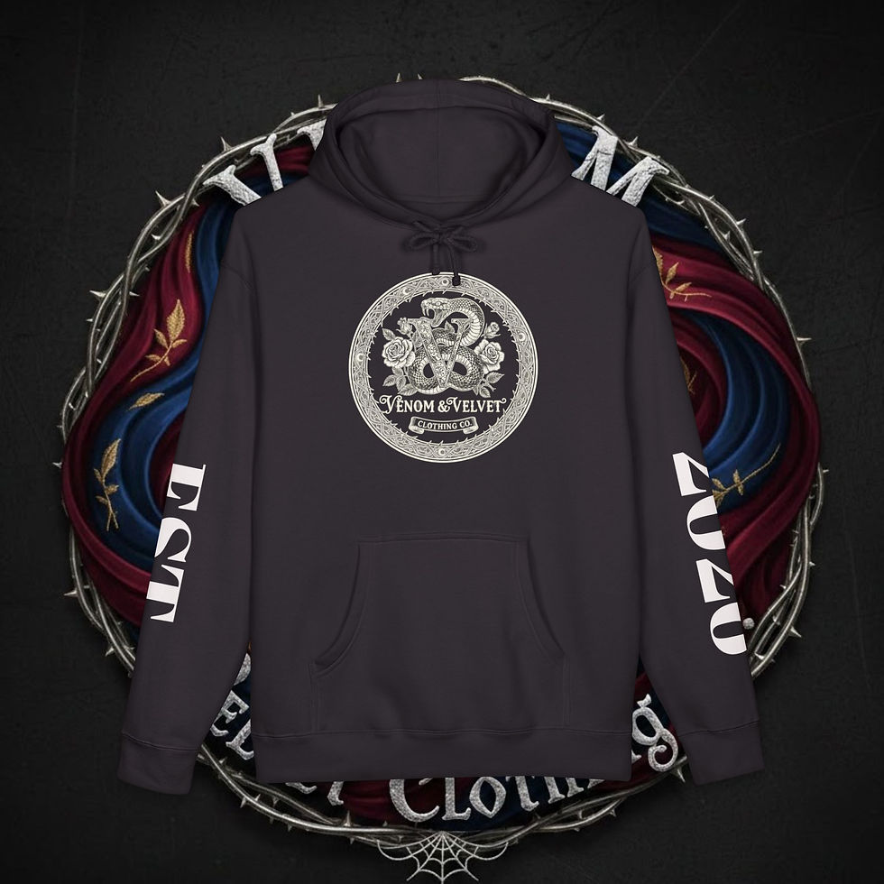 Thumbnail: Skeleton Moon Hoodie — "I've Got a Bone to Pick" Graphic Pullover