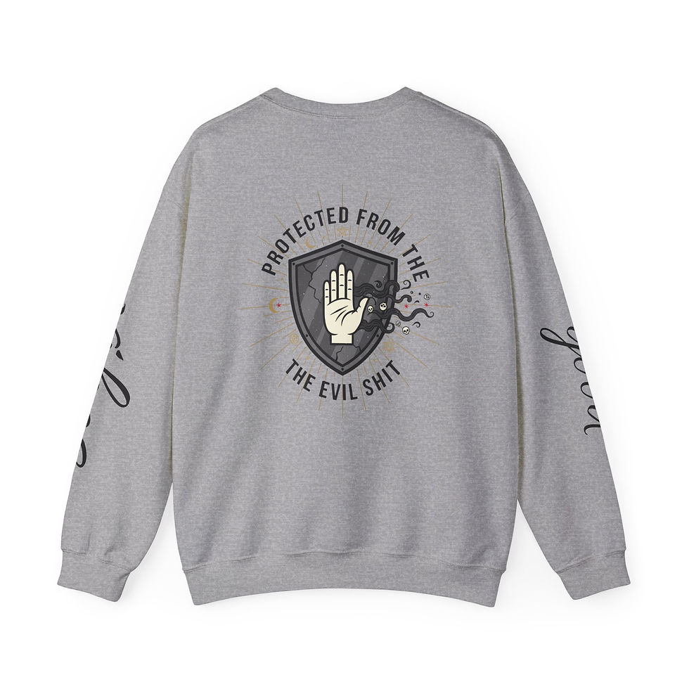 Thumbnail: Modern Tarot Celestial Line Art Sweatshirt | zodiac minimalist, boho mystic