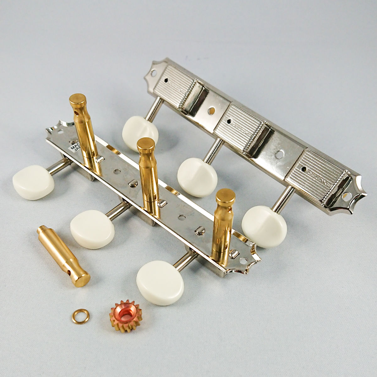 Birdland Original 3連ペグ プラスチックノブ ブラスポスト ノンメッキ