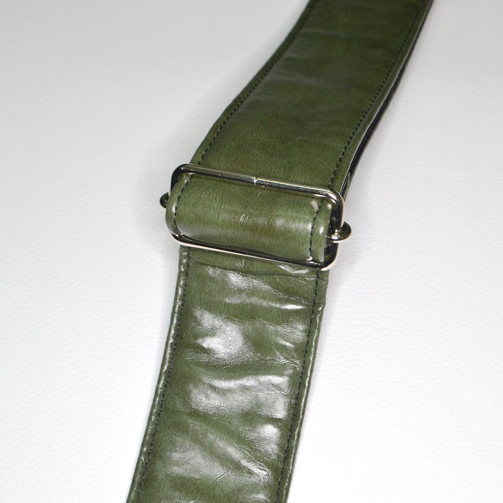 サムネイル： NAZCA STRAP GREEN LEATHER