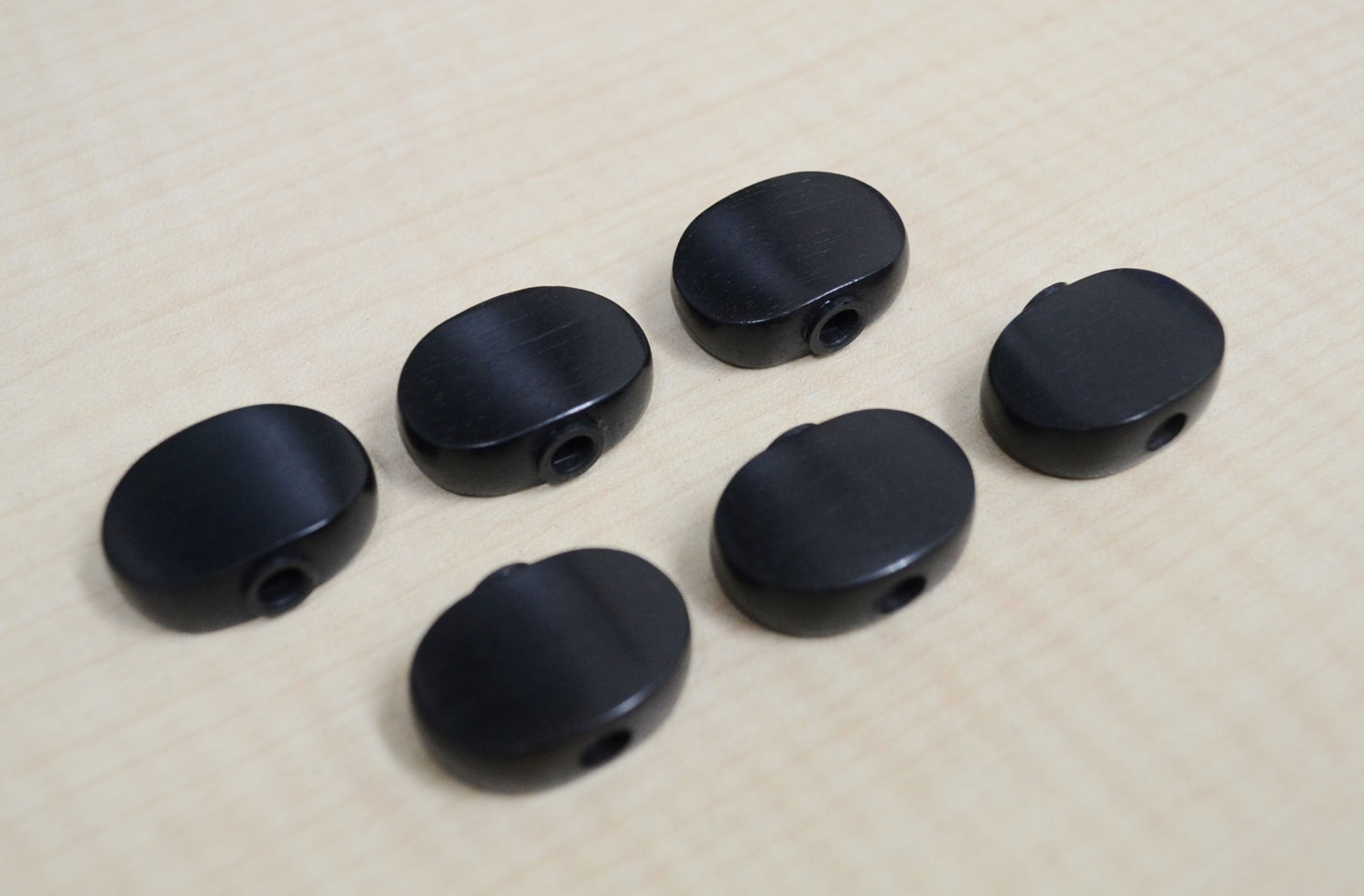 ペグボタン オーバルタイプ エボニー(GOTOH用)