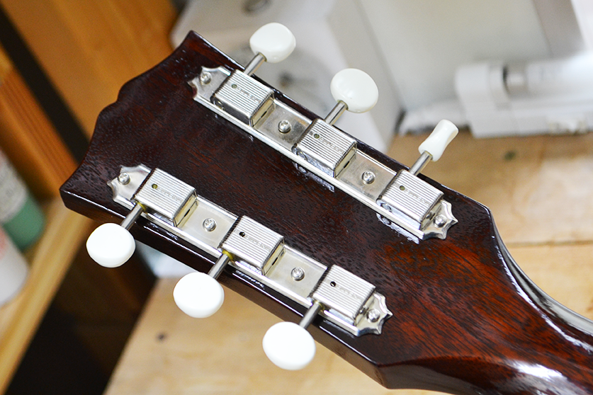 サムネイル： GOTOH製 3連ペグ プラスチックノブ