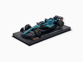 AMR23 | Aston Martin L. Stroll con casco e teca