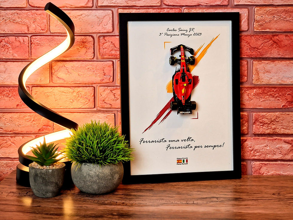 Quadro S. Limited | SF-23 C. Sainz Monza 2023 | Limited Edition