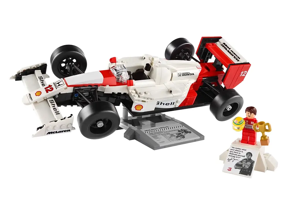 LEGO - McLaren MP4/4 e Ayrton Senna