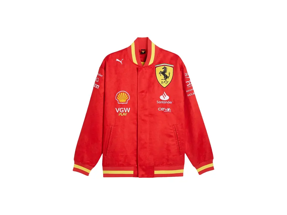 Giacca bomber Varsity Puma per Scuderia Ferrari