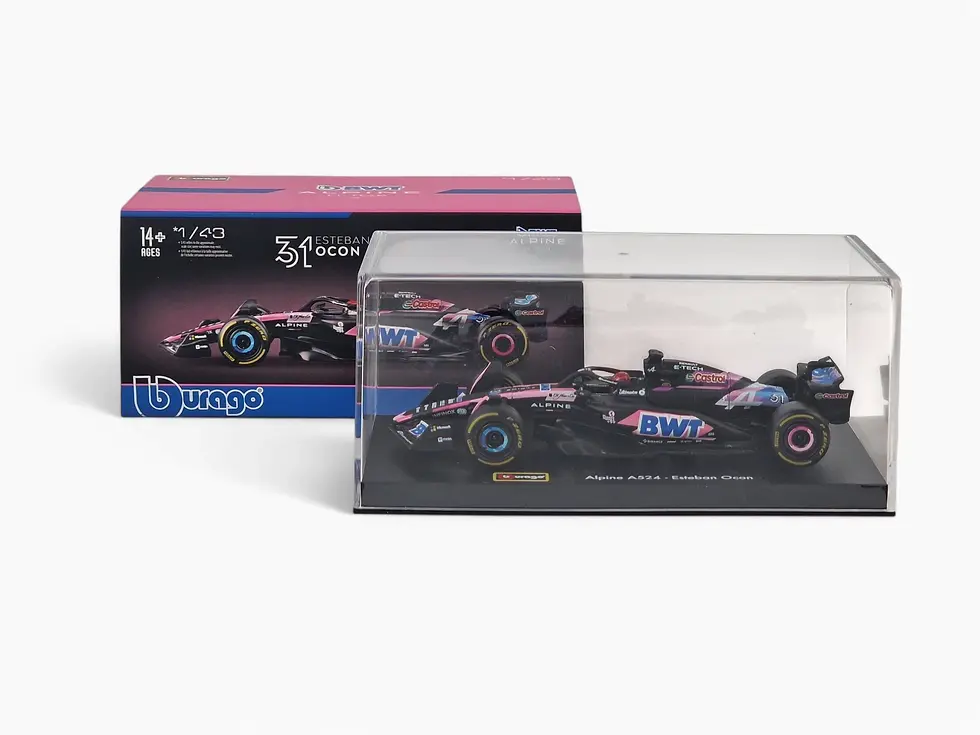 1/43 | Alpine A524 E. Ocon con pilota e teca