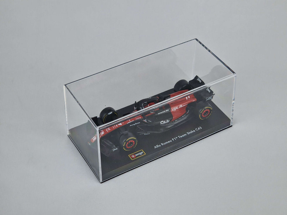 C43 | Alfa Romeo Bottas con casco e teca