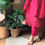 Thumbnail: Cotton suit with heavy embroidery 