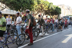 רוכבים בתל אביב