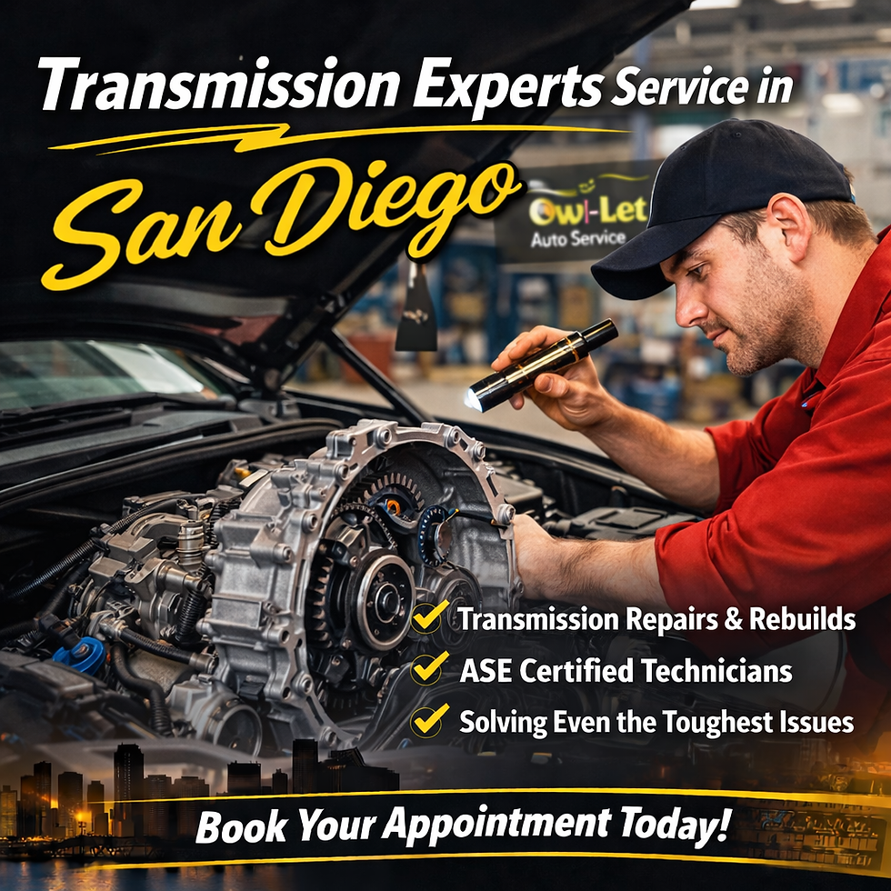 Why Is a Transmission Experts Service in San Diego the Key to Your Car's Reliability?