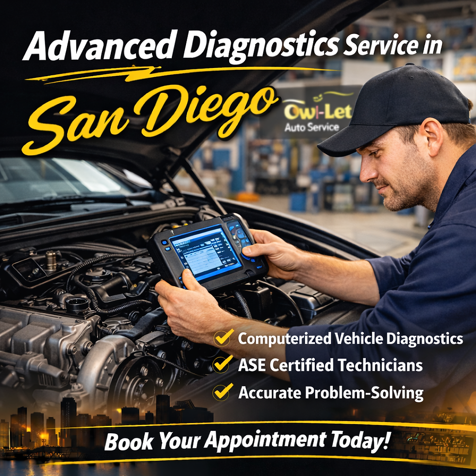 Why Is an Advanced Diagnostics Service in San Diego the Brain of Modern Car Care?