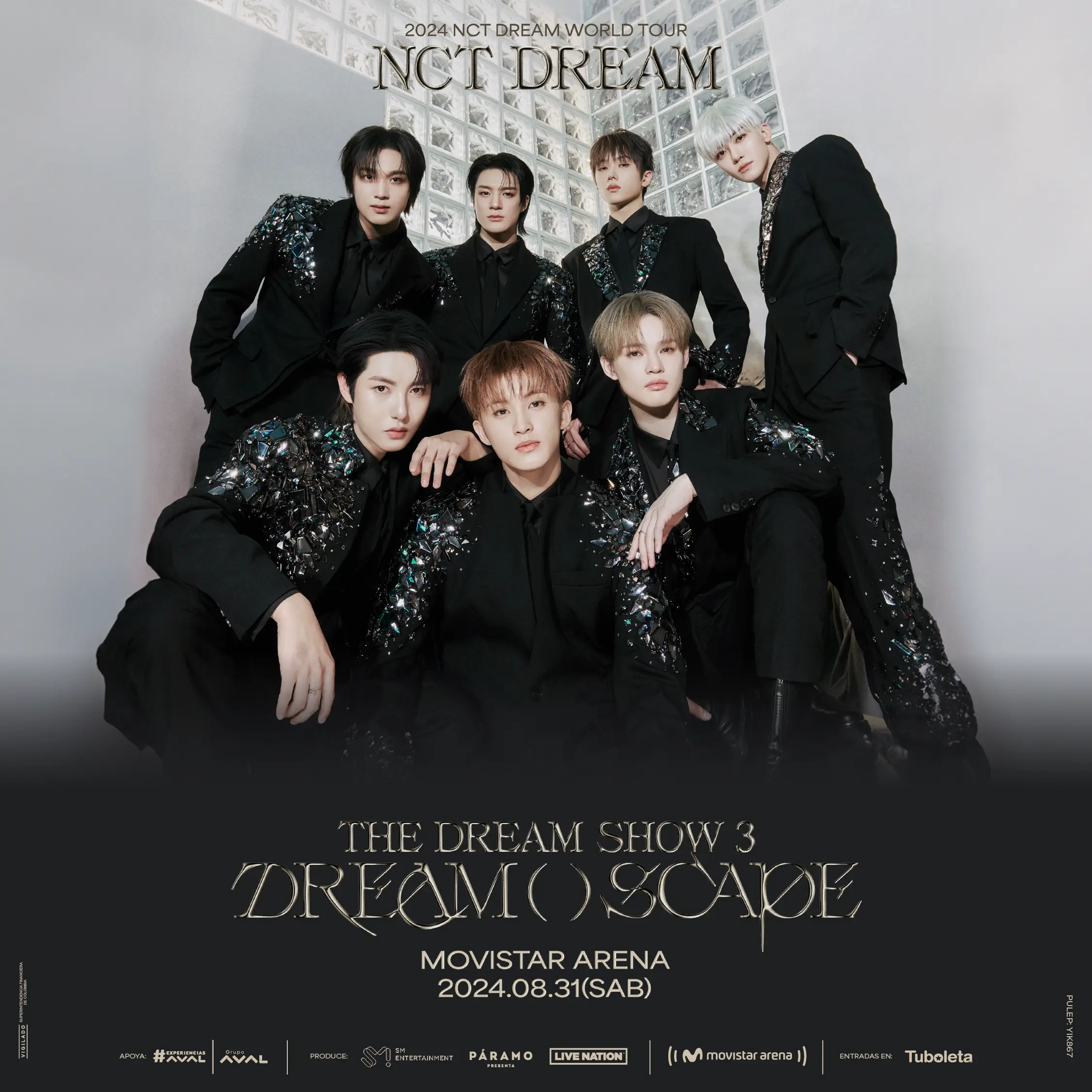 Concierto de NCT Dream en Bogotá, 31 de agosto