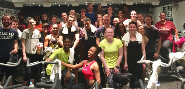 YLF WOULD LIKE TO THANK THE PARTICIPANTS OF CHARITY RIDE @ SOULCYCLE