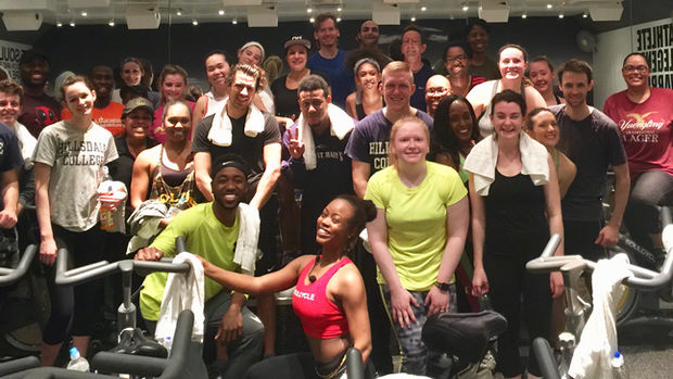 YLF WOULD LIKE TO THANK THE PARTICIPANTS OF CHARITY RIDE @ SOULCYCLE