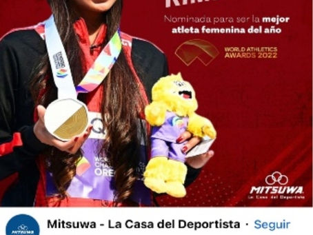 NOMINACION DEL AÑO A ATLETA FEMENINA PERUANA