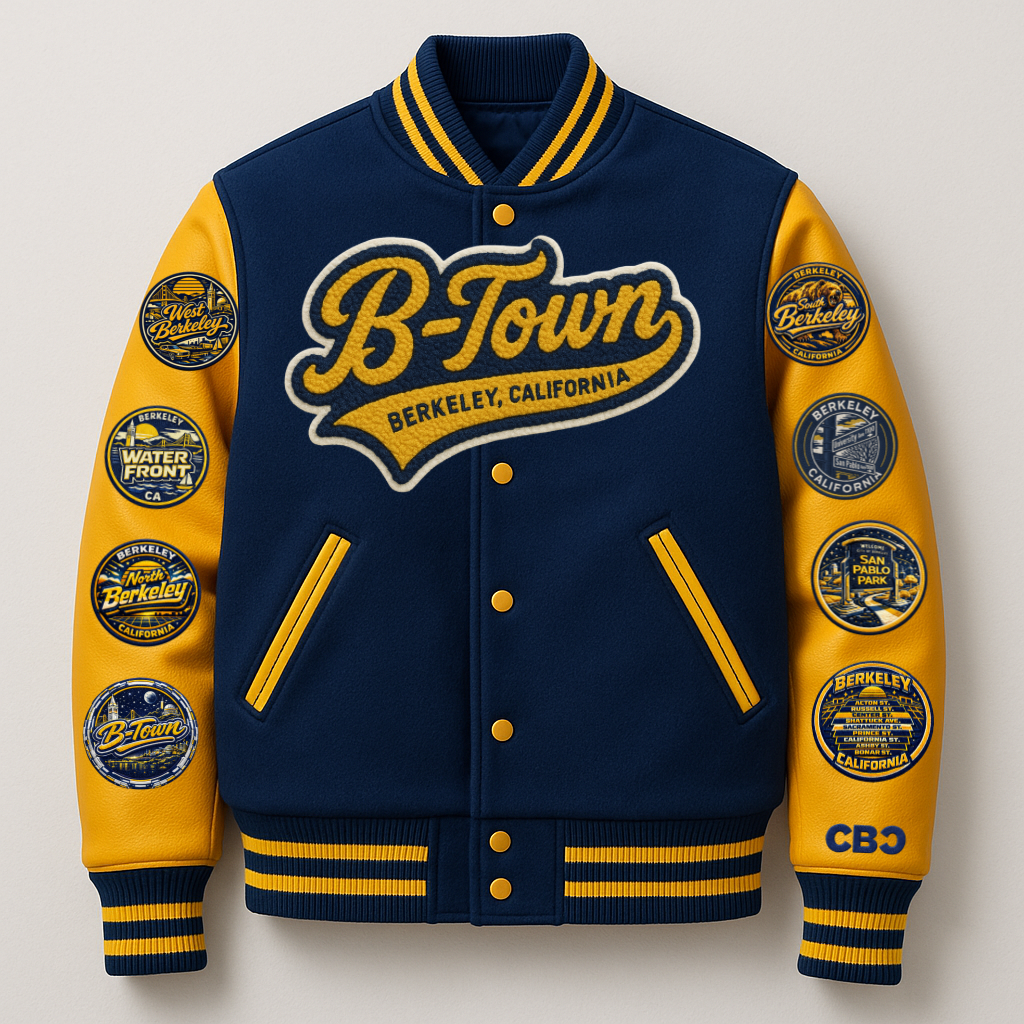 B-TOWN TURF COAT NAVY/YELLOW PRE ORDER (4-12 WEEKS)
