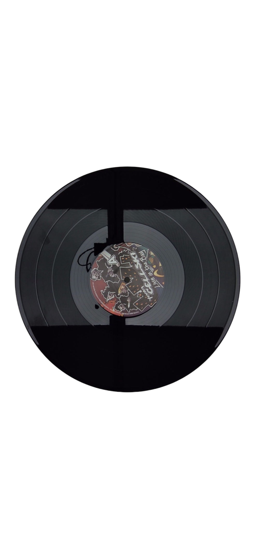 Thumbnail: CELLSKI-LIVING IN THE BAY VINYL AUTOGRAPH (BLACK) 