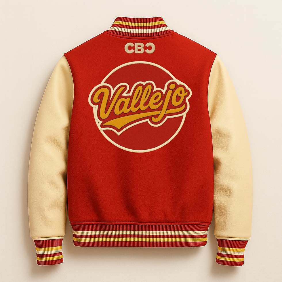 Thumbnail: VALLEJO TURF COAT RED/CREAM IN STOCK