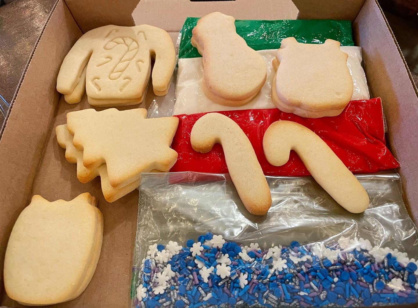 Christmas Sugar Cookie Decorating Kit
