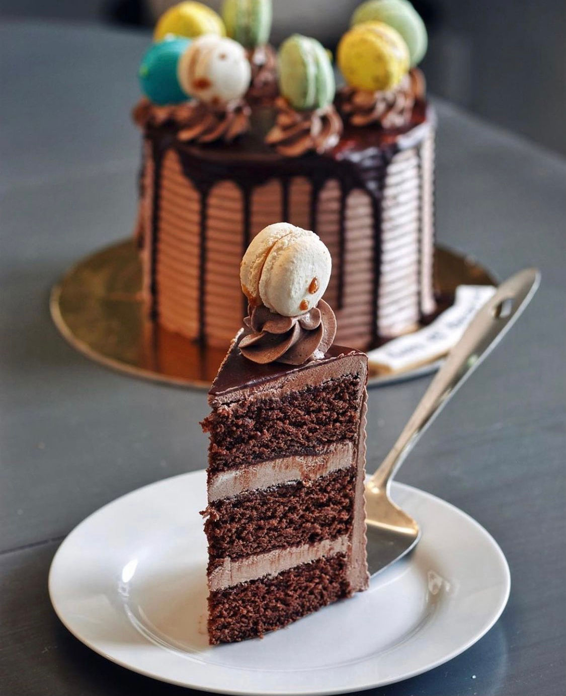 Triple Chocolate Show Cake