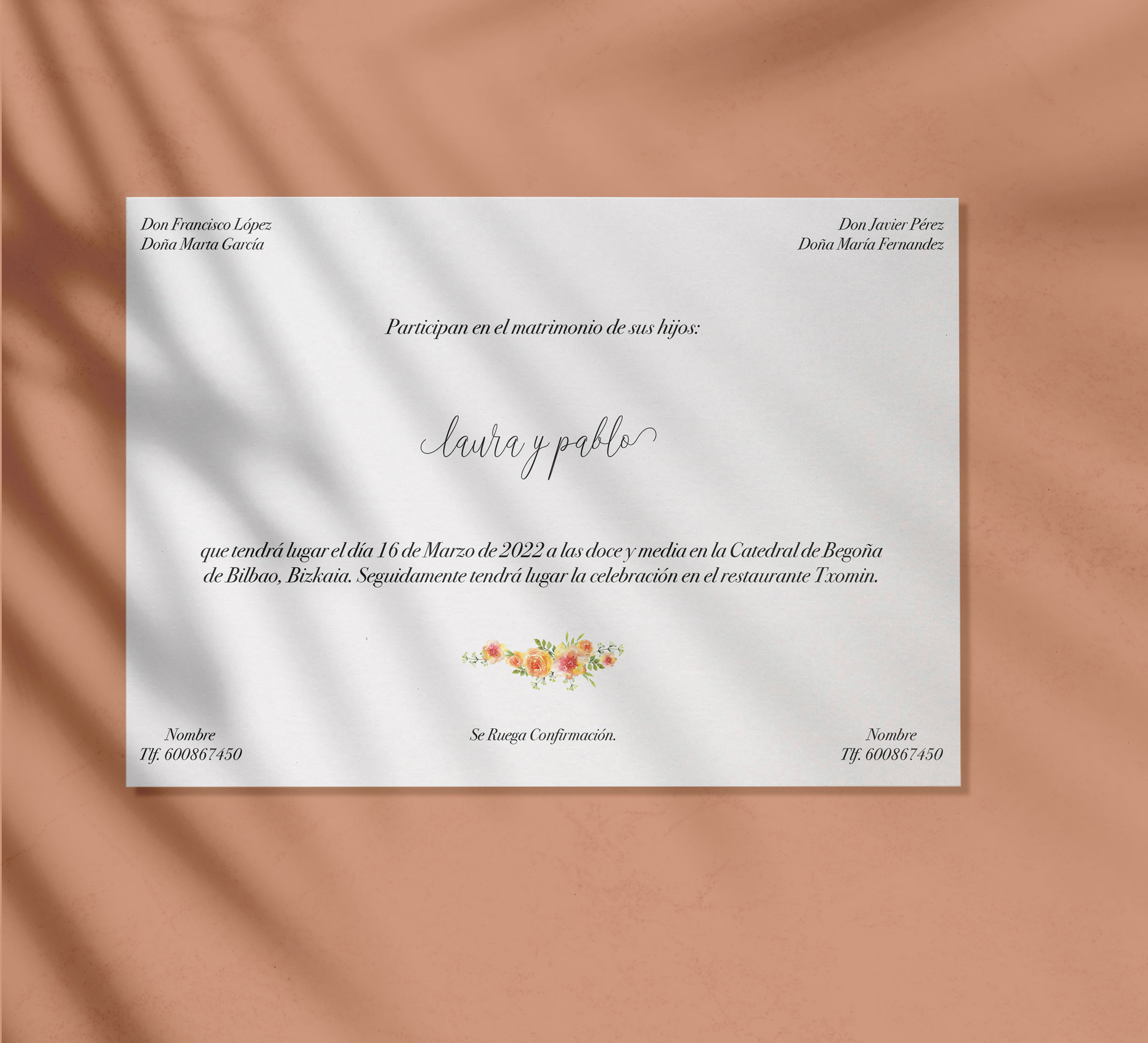 Invitación Autumn Dream